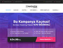 Tablet Screenshot of niovox.com